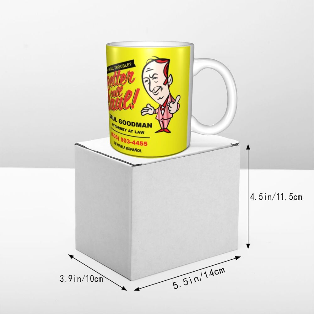 Personalized Delta Force x Better Call Saul Mug - Custom Ceramic Coffee & Tea Cup