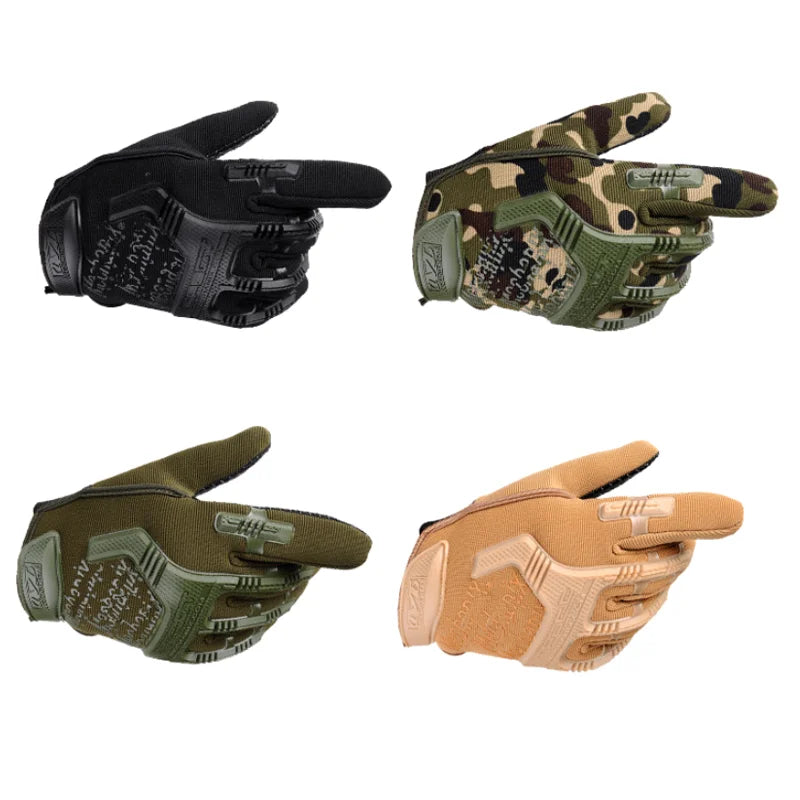 Delta Force Full-Finger Riding Gloves - Anti-Skid Tactical Combat Gear