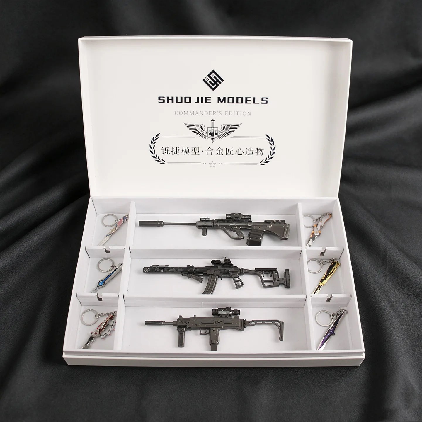 Delta Force Tactical Bundle Box | Metal Weapon Model & Gaming Collectibles Set