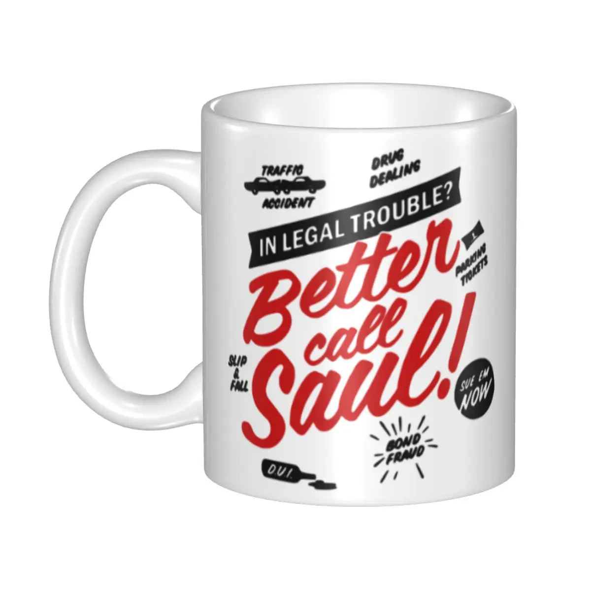 Personalized Delta Force x Better Call Saul Mug - Custom Ceramic Coffee & Tea Cup