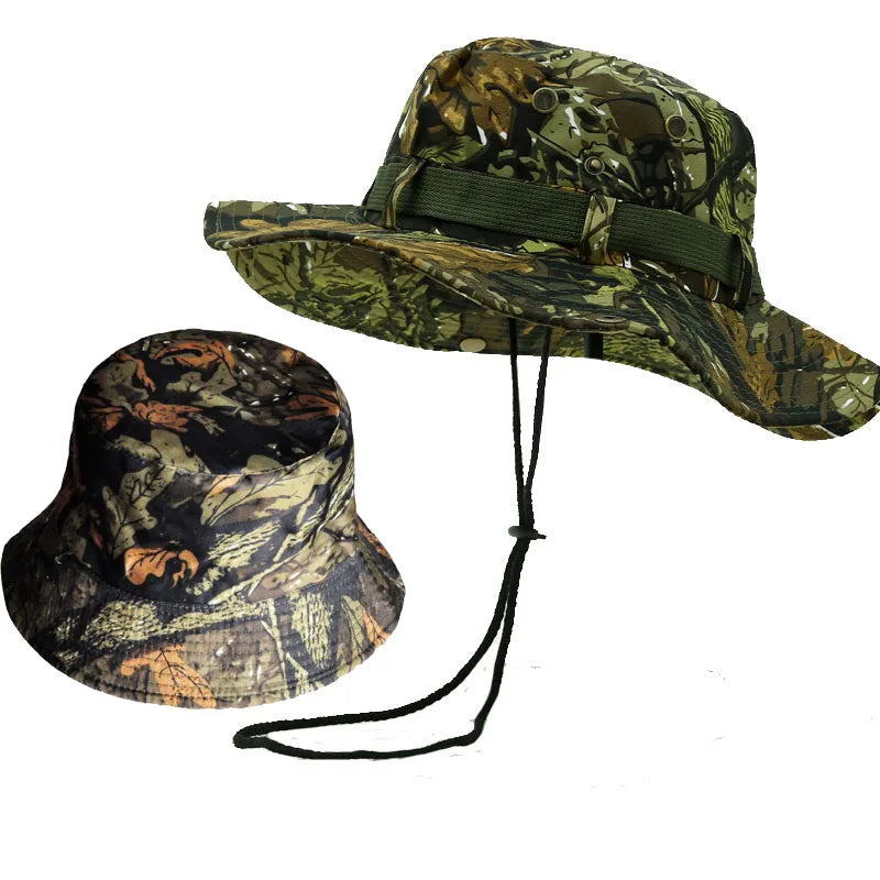 Delta Force Hawk Ops Camouflage Cap – Tactical Boonie Hat for Outdoor Adventures