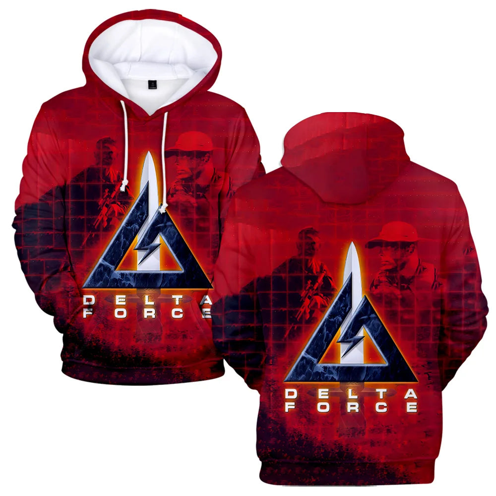 Delta Force Hoodies - New Cosplay-Inspired Unisex Streetwear Sweatshirts