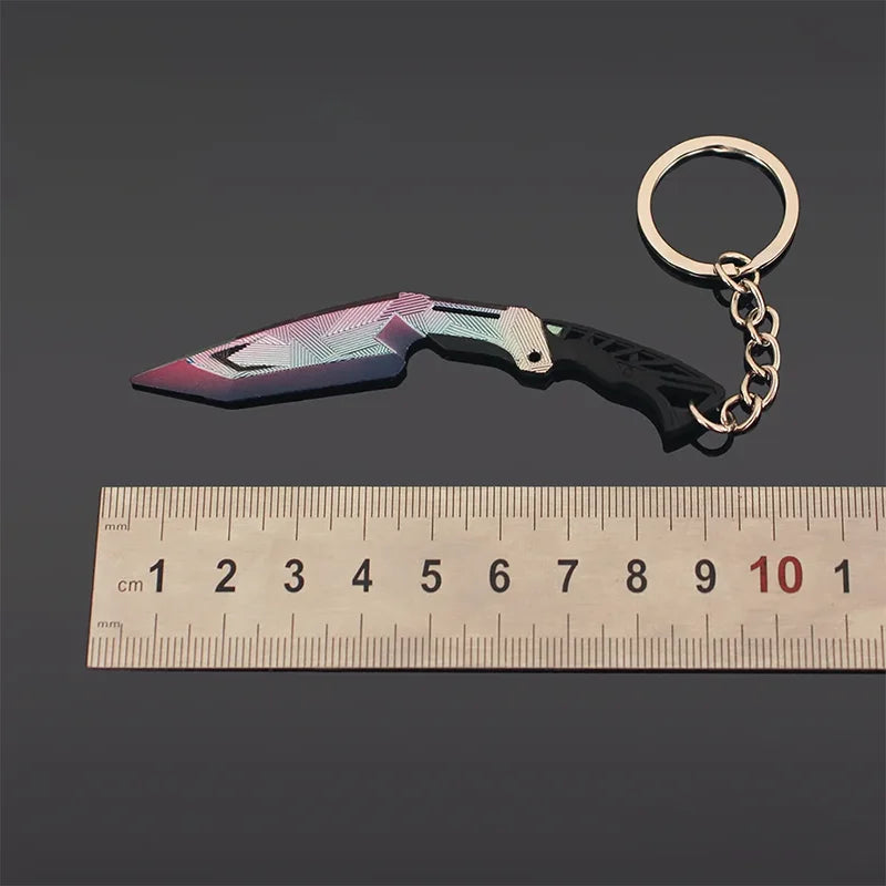 Delta Force Hawk Ops Nepal Series Knife – Metal Decorative Sword Model, Safe Unsharpened Collectible Ornament