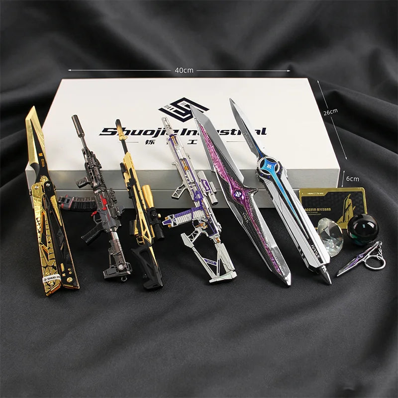Delta Force Tactical Bundle Box | Metal Weapon Model & Gaming Collectibles Set