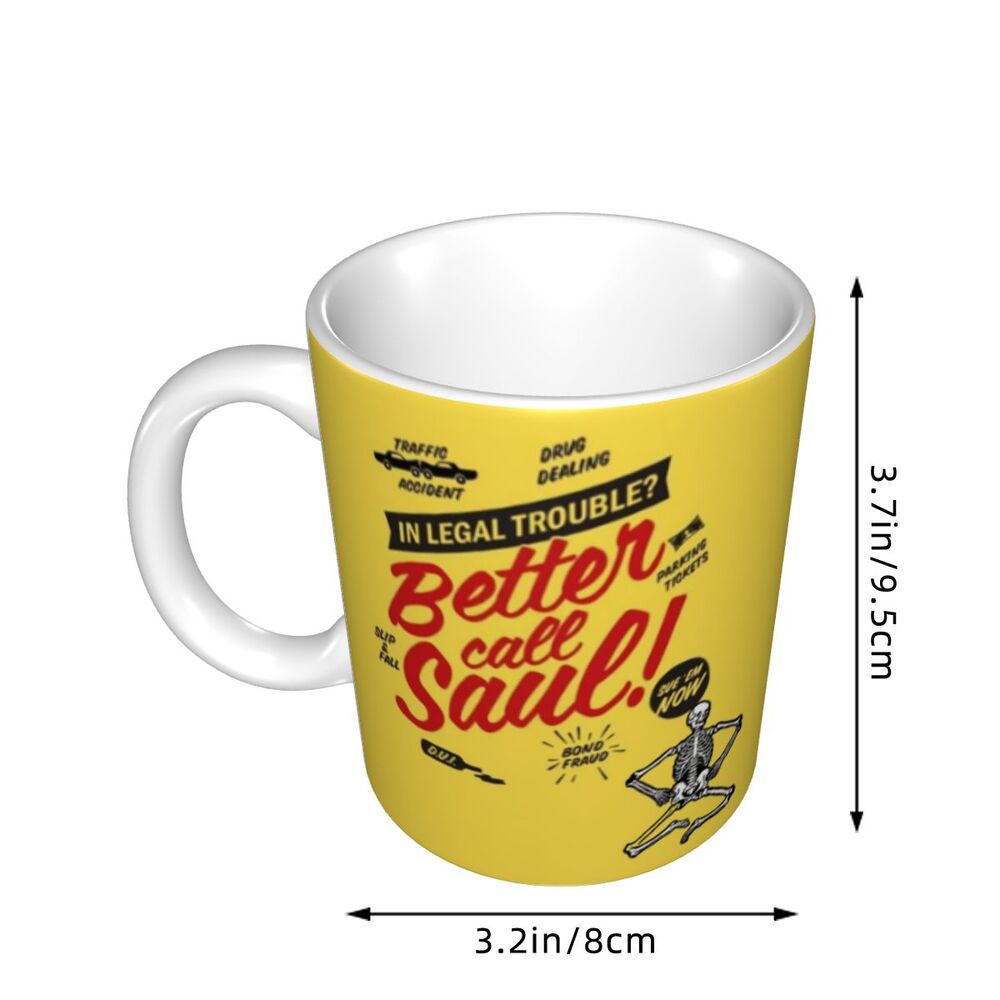 Personalized Delta Force x Better Call Saul Mug - Custom Ceramic Coffee & Tea Cup