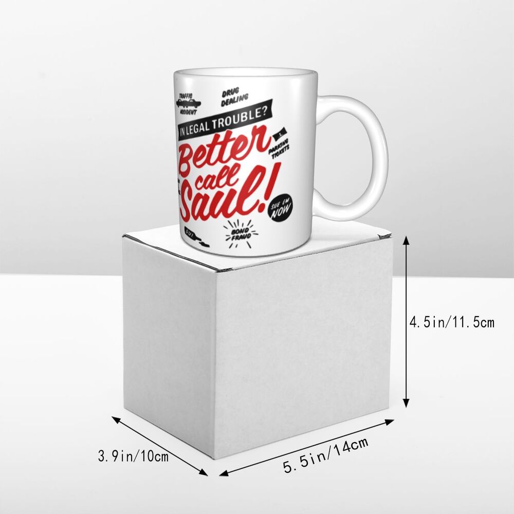 Personalized Delta Force x Better Call Saul Mug - Custom Ceramic Coffee & Tea Cup