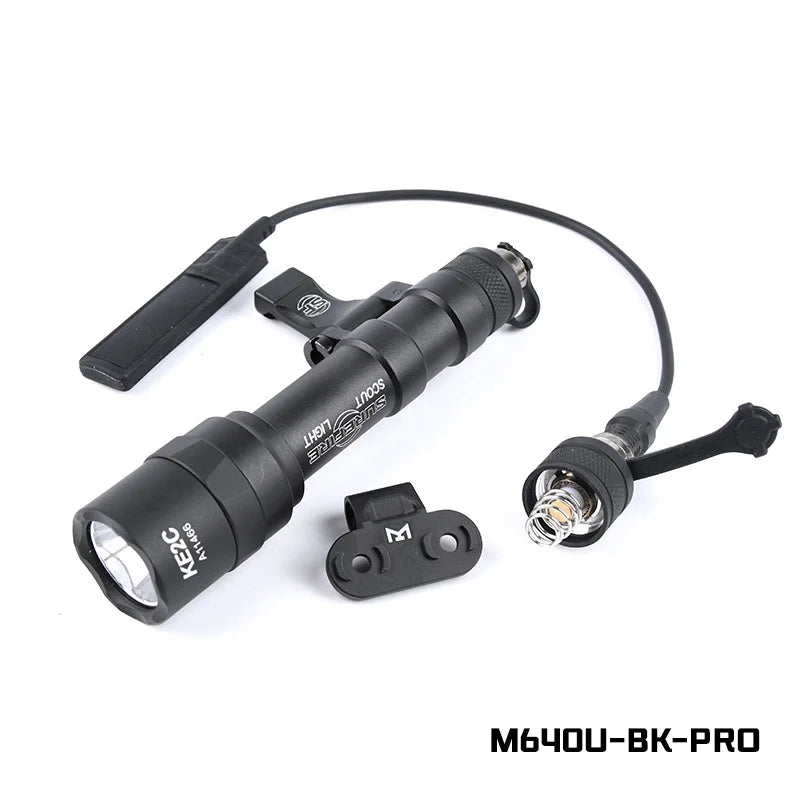 WADSN M640 Tactical Surefire Flashlight - Delta Force Hawk Ops Inspired Weapon Light