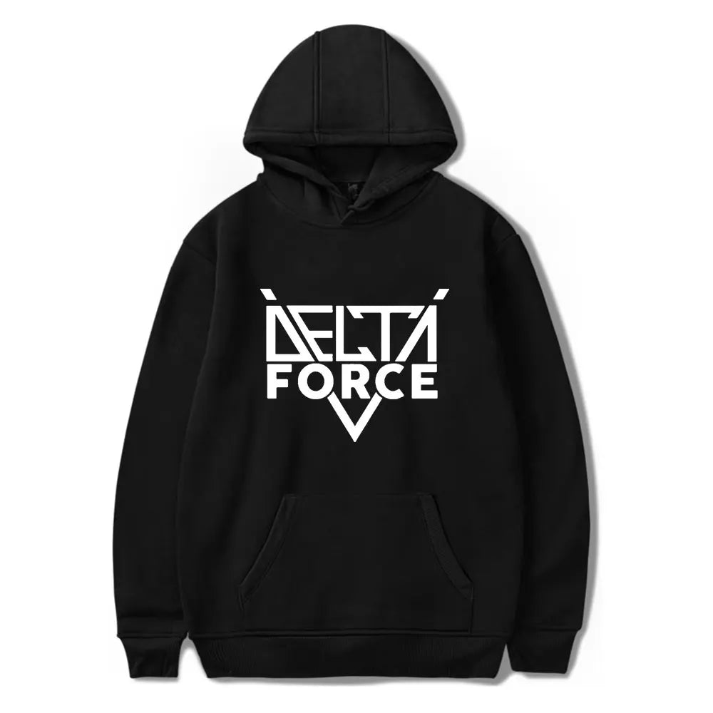 Delta Force Hoodies - Unisex Winter Pullovers for Casual Streetwear