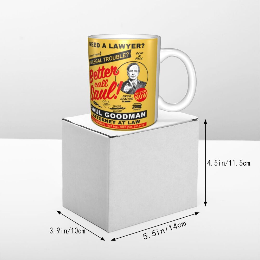 Personalized Delta Force x Better Call Saul Mug - Custom Ceramic Coffee & Tea Cup