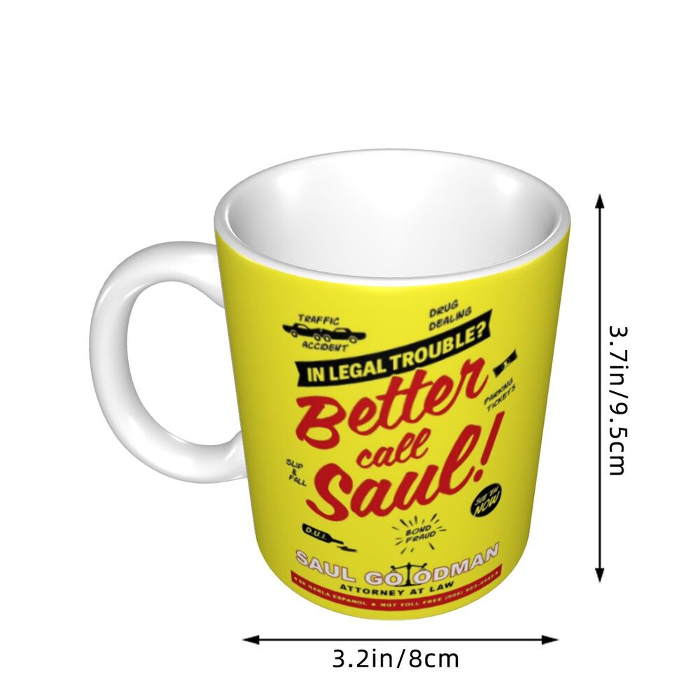 Personalized Delta Force x Better Call Saul Mug - Custom Ceramic Coffee & Tea Cup