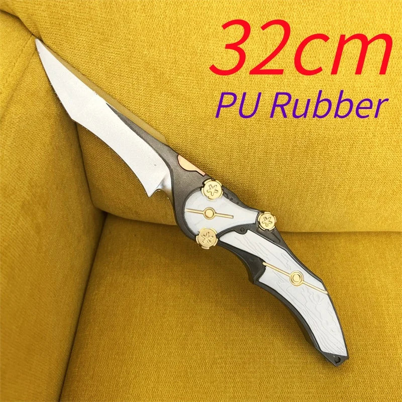 Couteau griffe Delta Force Scarlet Falcon – Réplique 1:1 du poignard Black Hawk (lame en caoutchouc PU sûre)