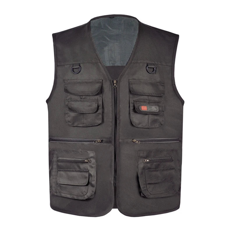 Delta force Military Tactical Vest - Multicam Sleeveless Jacket with Multiple Pockets