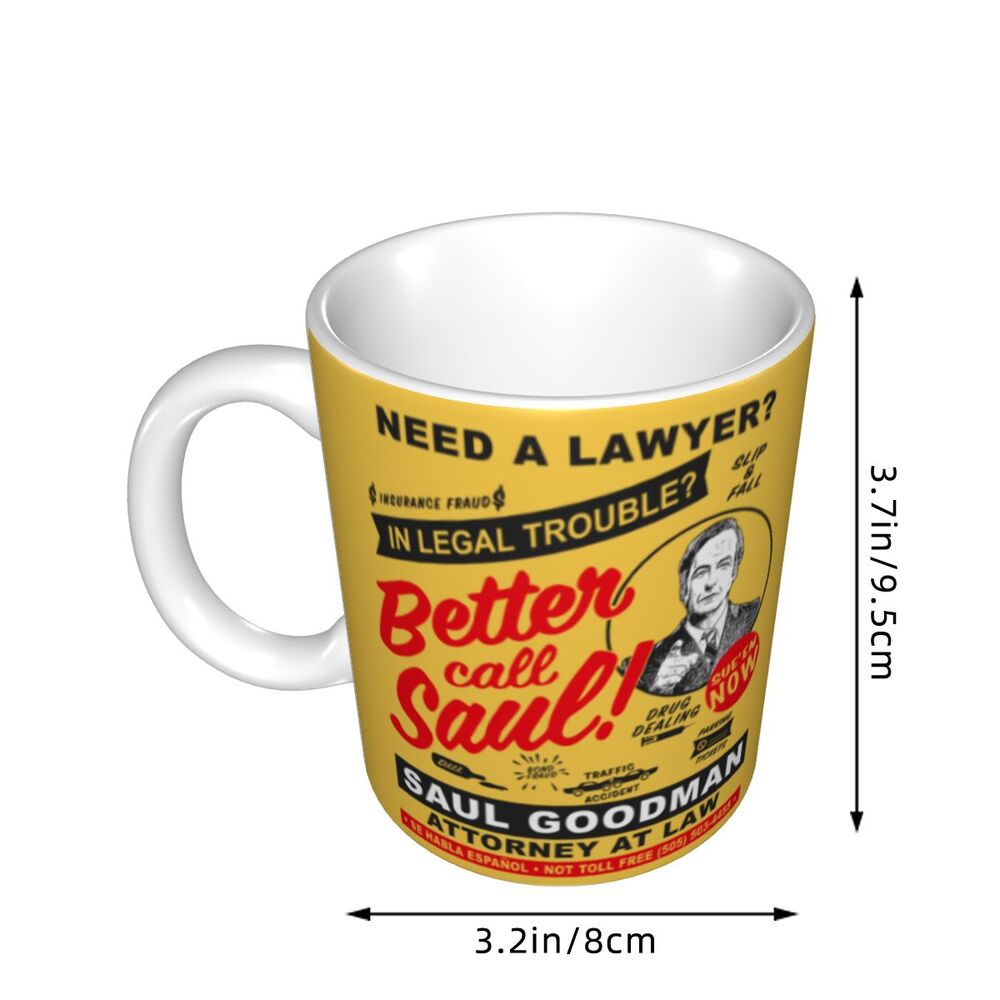 Personalized Delta Force x Better Call Saul Mug - Custom Ceramic Coffee & Tea Cup