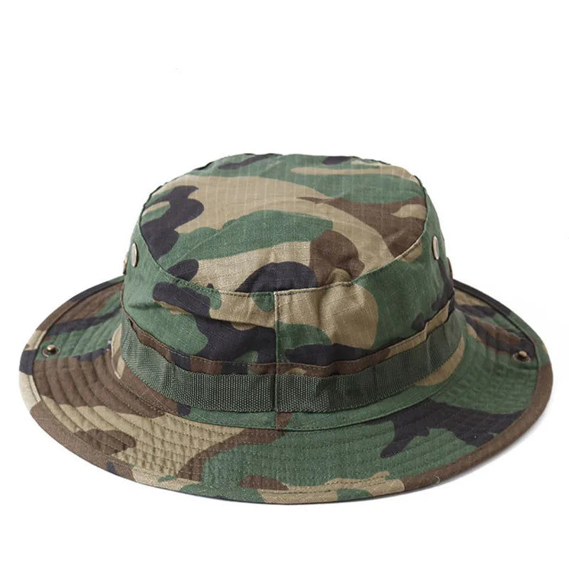 Delta Force Hawk Ops Camouflage Hat – Tactical Bucket Hats for Outdoor Adventures