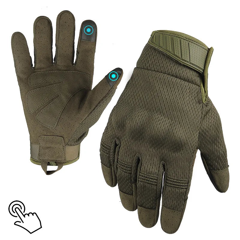 Delta Force Military Tactics Windproof Full-Finger Gloves - Outdoor Sports & Hunting