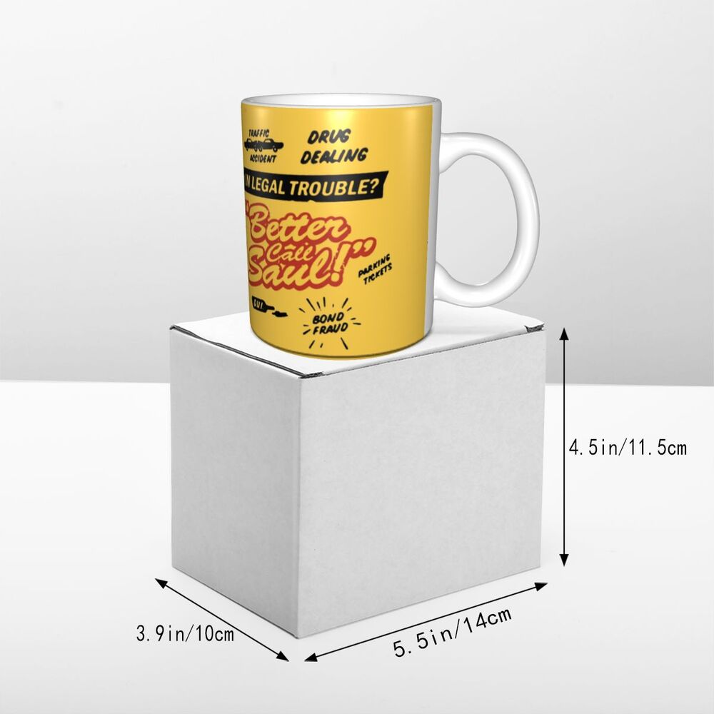 Personalized Delta Force x Better Call Saul Mug - Custom Ceramic Coffee & Tea Cup