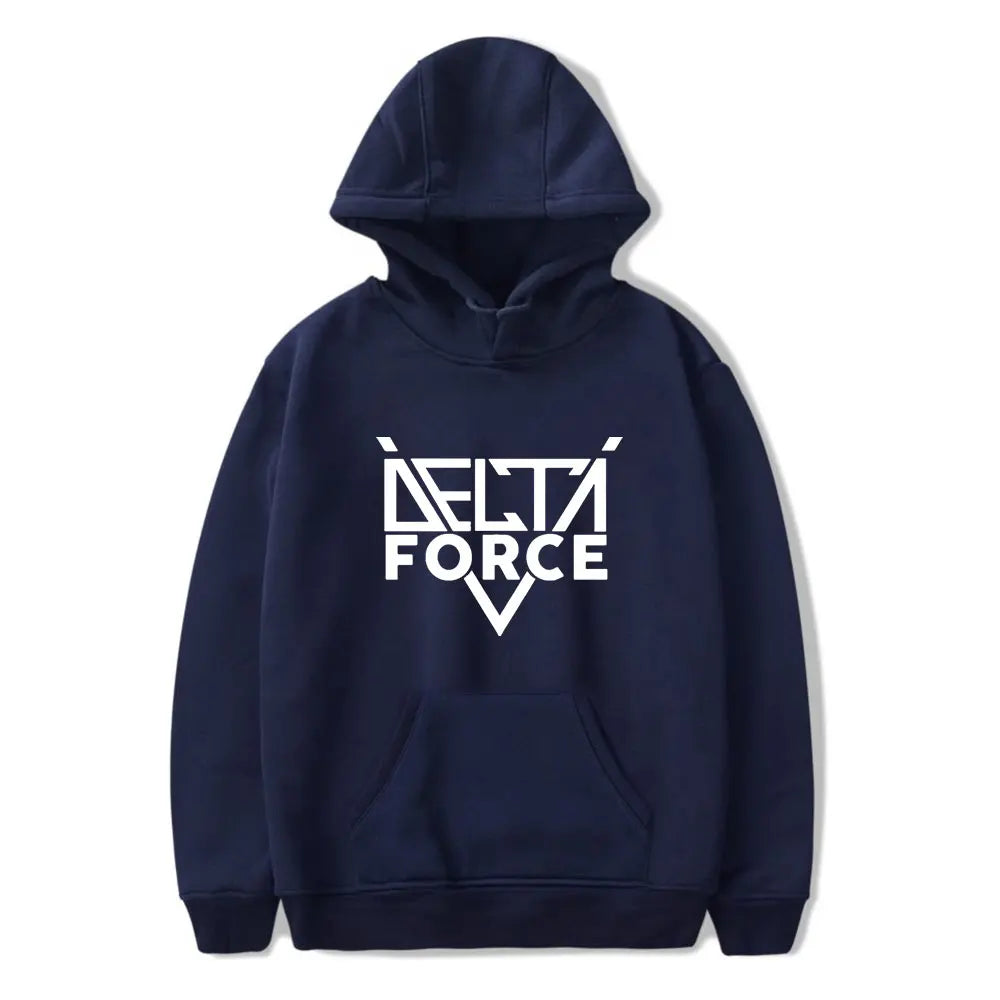 Delta Force Hoodies - Unisex Winter Pullovers for Casual Streetwear