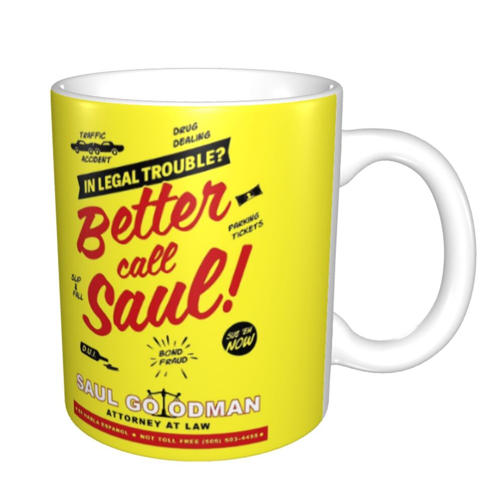 Personalized Delta Force x Better Call Saul Mug - Custom Ceramic Coffee & Tea Cup