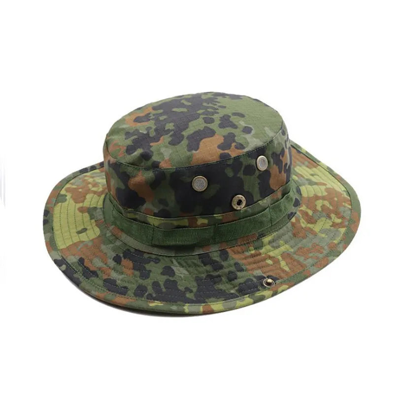 Delta Force Hawk Ops Camouflage Hat – Tactical Bucket Hats for Outdoor Adventures