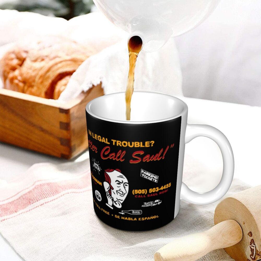 Personalized Delta Force x Better Call Saul Mug - Custom Ceramic Coffee & Tea Cup