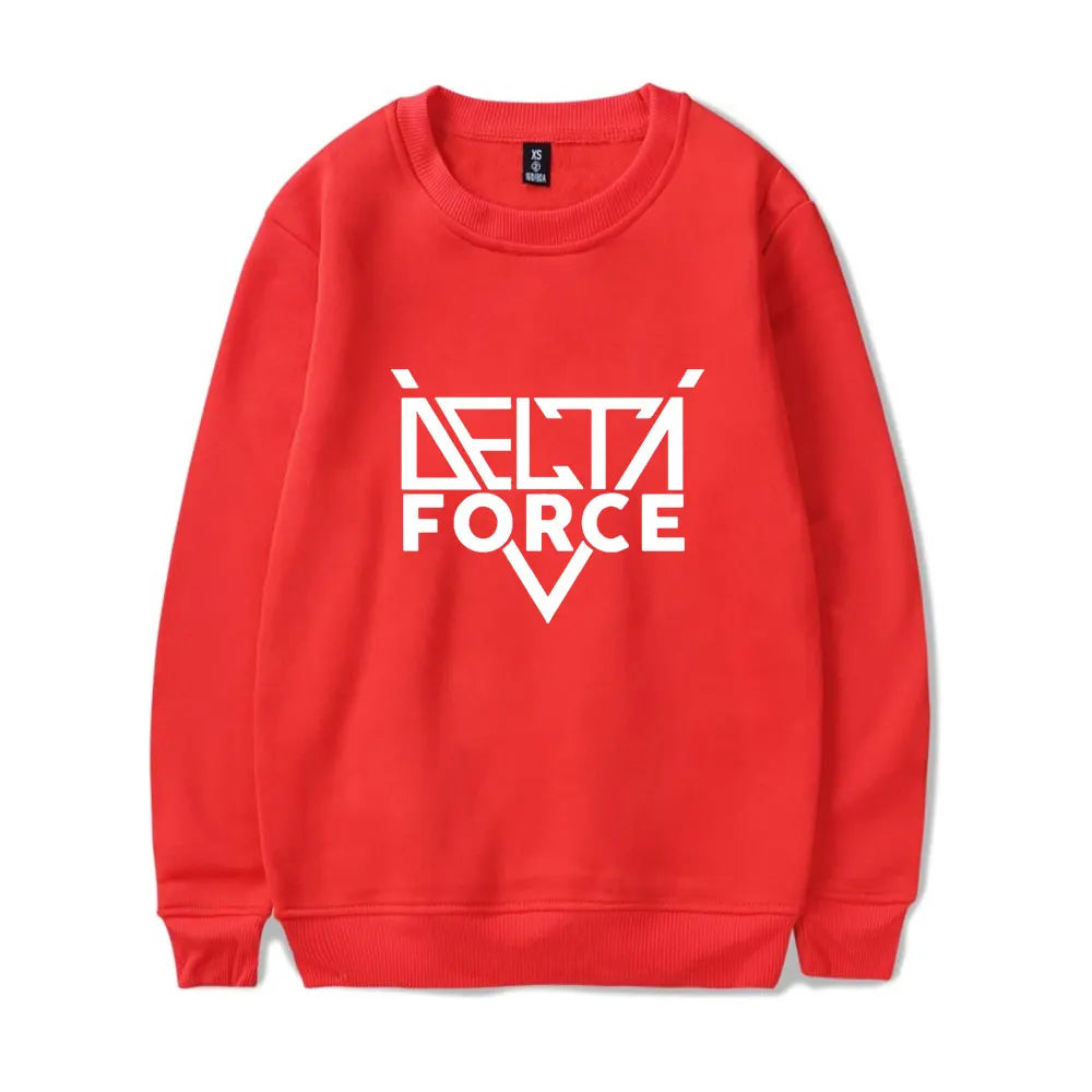 Delta Force Hoodie - Casual Crewneck Long Sleeve Sweatshirt for Men & Women