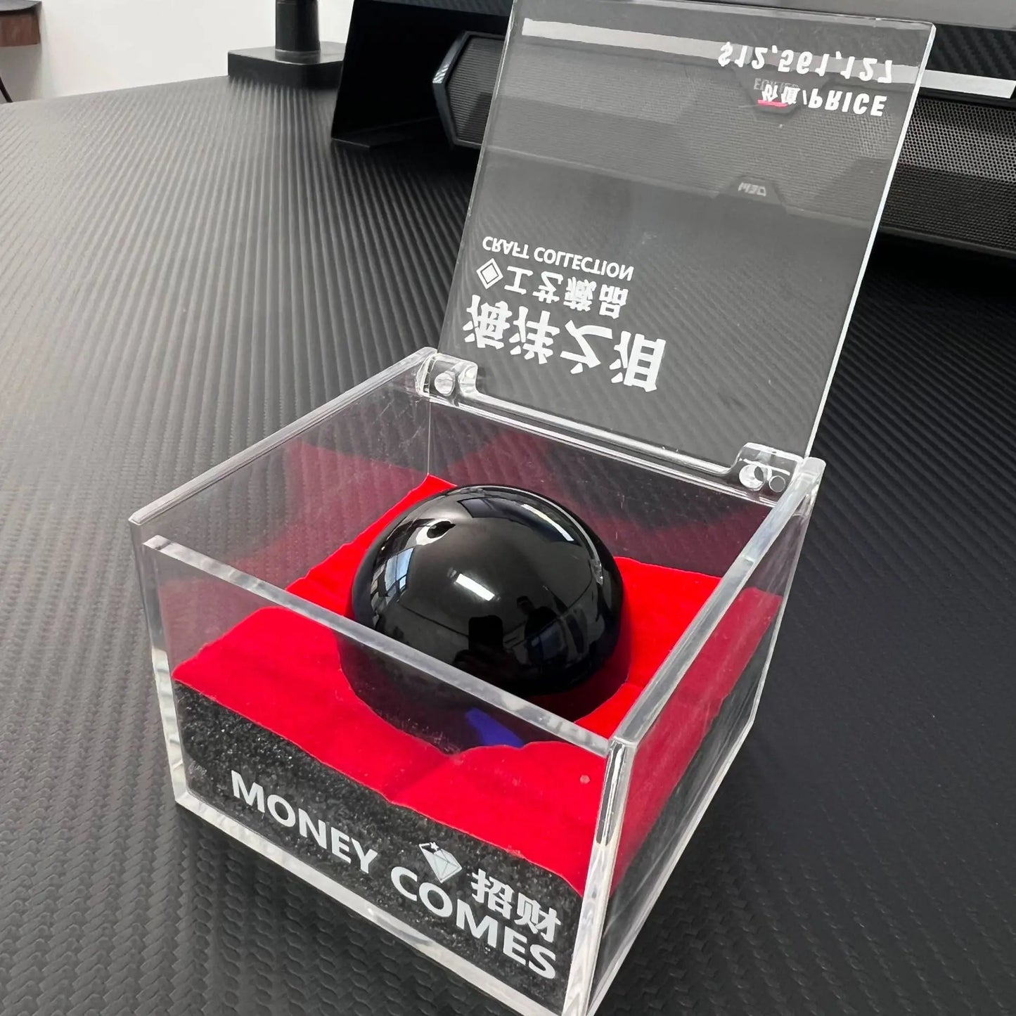 Delta Force Ocean Tear Crystal Ball – Game Collectible Cosplay Prop, Desktop Ornament with Gift Box