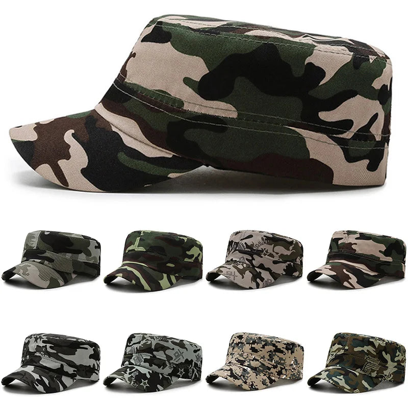 Delta Force Hawk Ops Camouflage Combat Cadet Hats – Tactical Style & Comfort