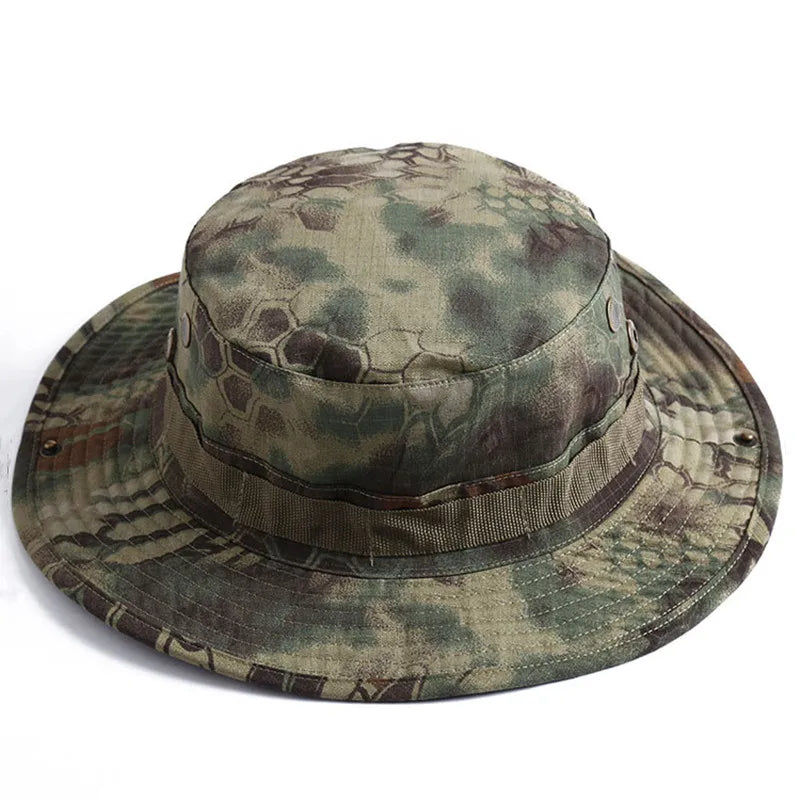 Delta Force Hawk Ops Camouflage Hat – Tactical Bucket Hats for Outdoor Adventures